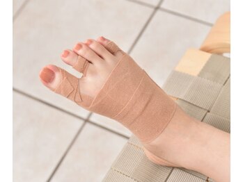 距骨サロン 神楽坂店/効果の高いテーピング