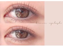 アースアイラッシュ 北九州八幡西店(EARTH Eyelash)の雰囲気（大人気ブラウンマツエク120本♪）