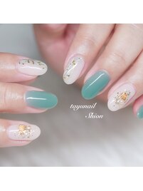 パラジェルお正月ネイル