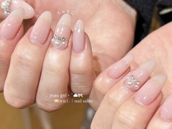 n u i. | nail salon 下北沢【パラジェル・フィルイン・持ち込み・長さだし】/
