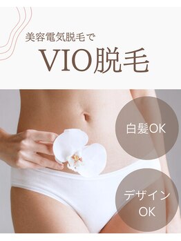 ルミナ(LUMINA)の写真/【VIO脱毛】美容電気脱毛でVIOの白髪・残り毛・硬毛化に徹底アプローチ♪