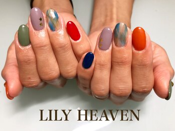 リリーヘブン(LILY HEAVEN)/秋 ニュアンスネイル