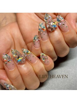 リリーヘブン(LILY HEAVEN)/爪先キラキラ