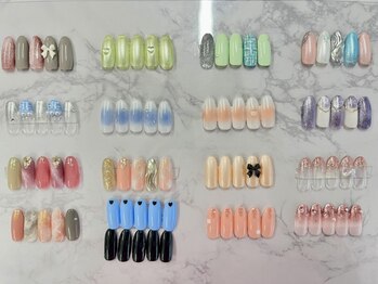 はあとねいる 赤坂店の写真/【300種類以上のデザイン◎】シンプル～流行りのデザインまで!ワンカラーラメグラ¥3,850一律デザイン¥4,400