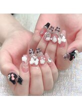 クイーンズビューティーサロン 歌舞伎町店(Queen's beauty salon)/蝶々ネイル　やり放題コース