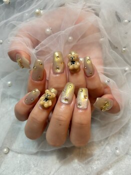 フロムネイルアンドアイラッシュ 神戸三宮(from nail&eyelash)/10本artし放題/パラジェル取扱店