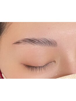 アイブロウメニューがあるサロン