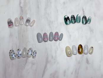 プティリボン 武蔵小金井店(PetitRibbon)の写真/丁寧ケア&フィルインオフでモチ抜群【オフ無料☆初回ワンカラーorラメグラ¥3980】カラーパーツ豊富♪