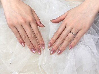 ヒラソルネイル(Girasol nail)/シアーピンクマグ