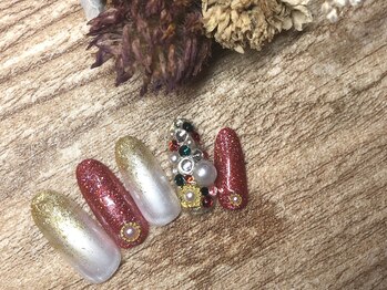 レーヴ(reve)/クリスマスネイルオフ込み7000円