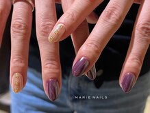 マリーネイルズ 表参道店(MARIE NAILS)/￥9,000 オーロラ 0220a