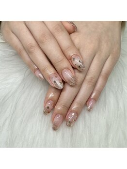 アンドミー(&me)/春ネイル