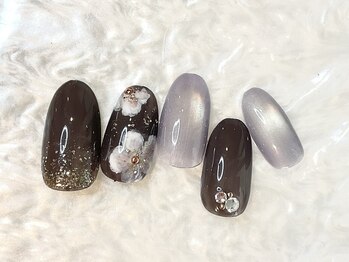 ディア 大森北口店/トレンド　フラワーネイル