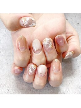 アウグーリ(AUGURI)/秋っぽいお花柄 ♪