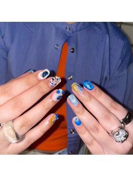 ハラジュクネイルズ(harajukunails)/ニュアンス/アート［90分］