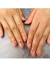 エムスラッシュ ネイル センター北店(M.SLASH)/ピンクベージュグラデーション☆