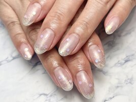 グラデーション×ホロネイル