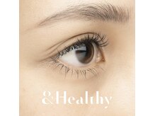 話題のLEDやマツエク×パーマもできるサロン#&healthy