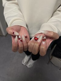 ロングネイルデザイン