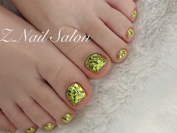 ゼットネイル(Z.Nail)/フットシンプルデザイン♪