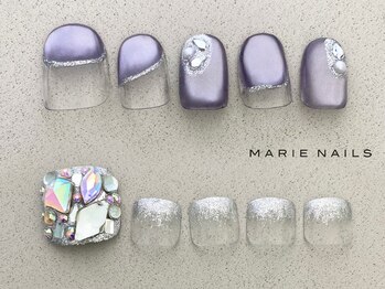 マリー ネイルズ いわきラトブ店(MARIE NAILS)の写真/★定額¥7,700(税込)！初回オフ無料/クチコミ数福島県no.1/予約はお早めに/１week保証付き♪最新トレンド◎