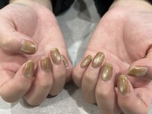 ローランリム(LORAN Lim)/透け感マグネットネイル