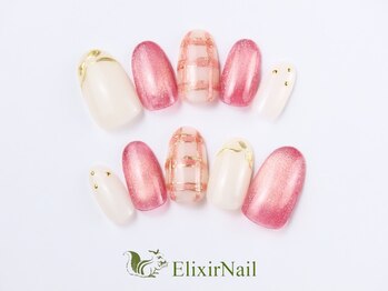 エリクサーネイル 五反田(Elixir Nail)/定額a シンプル/クーポン使用