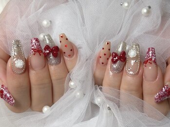 ミミ ネイル(mimi nail)の写真/【持ち込みOK】やりたいアートが叶う♪韓国/ワンホン/3Dも◎フィルイン対応でモチ抜群！