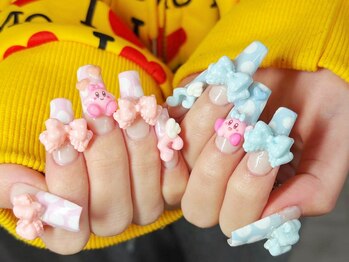 ハミ 新大久保(H'ami)の写真/初回オフ無料//妥協したくないあなたに！理想をそのまま再現☆人気の韓国系・ワンホン・3Dキャラパーツも♪