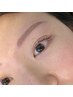 素顔を活かす◆眉スタイリング [眉Wax/毛量調整/メイク]+カラー ¥9,000