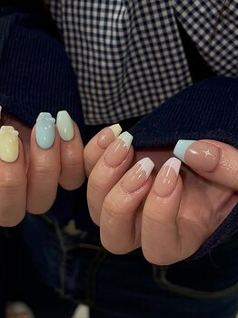 パステルネイル/春ネイル