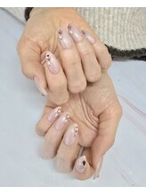 リリールレーブ(LiLy Le Reve)/ワンカラー★ストーンネイル★