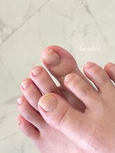 ル ソレイユ(Le soleil)/フットネイルケア　by mikiko