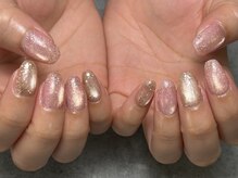 ネイル琴(nail koto.)の雰囲気（[大人気]選べる2色のうるキラッなラメ入りマグネット）