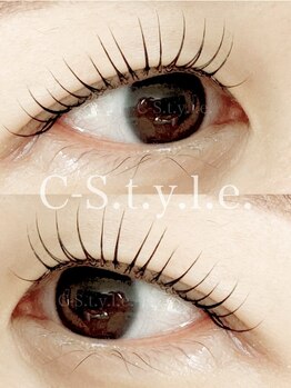 シースタイル(C-S.t.y.l.e.)の写真/デザインまつ毛パーマ！まつ毛のお悩みを解決！下がりまつ毛・短いまつ毛・切れ毛まつ毛全て対応可能です♪