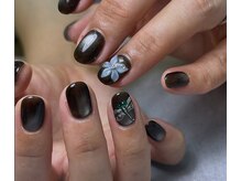 nail salon onyu 【11月7日NEWOPEN（予定）】の雰囲気（【アンティークに魅せるミラーのとんぼアート×重厚マグネット】）