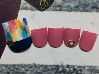 ネイルサロン リリオ(Nail Salon Ririo)/ペイントフットネイル