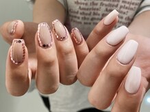 ネイル アヴァンス あべのルシアス店(Nail AVANCE.)/5本アート　miyu