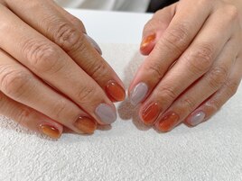 フラッシュ/ラメのワンカラー