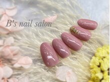 ビーズネイル バイブレス イオンタウン泉大沢店(B's Nail by.BLESS)/【SD37】春デザイン＊シンプル