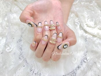 ネイルサロン ミュウ 池袋店(nailsalon Myuu)/綺麗めシャネルネイル