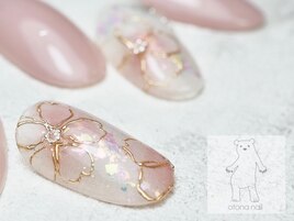 桜ネイル 春ネイル