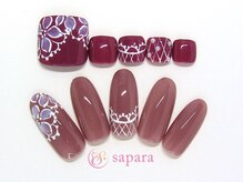 津田沼ネイルサロン サパラ(sapara)/ハンドフットセット定額￥11,499