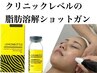 【脂肪分解ショットガン(ミニ)＋小顔矯正＋最高峰小顔マシン】★お得な３回券