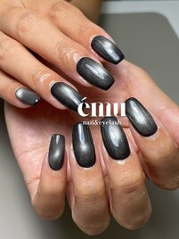 ワンカラーマグネットネイル