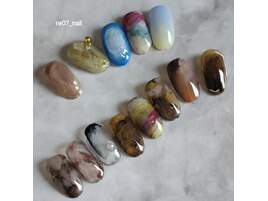 Rena限定ニュアンスネイル