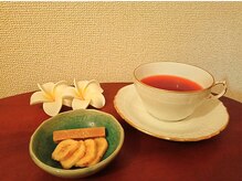 リオリオ(riorio)の雰囲気（施術後はお茶と小菓子で、ほっと一息）