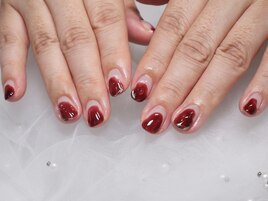 塗りかけデザイン　水滴アート