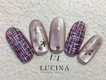 ネイルスタジオ ルキナ(LUCINA)/T-316 大人可愛い冬ネイル