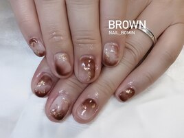 ブラウングラデーション